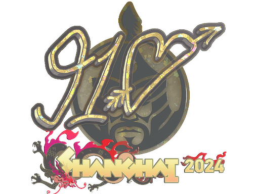 Glitter Sticker - 910 (Glitter) | Shanghai 2024