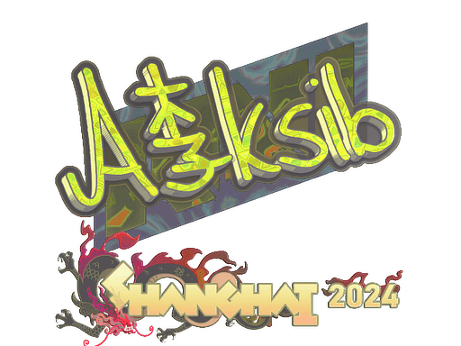 Holo Sticker - Aleksib (Holo) | Shanghai 2024