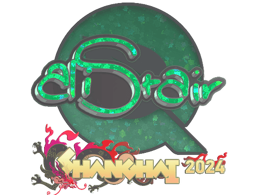 Glitter Sticker - aliStair (Glitter) | Shanghai 2024