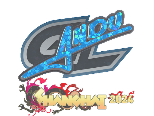 Glitter Sticker - aNdu (Glitter) | Shanghai 2024