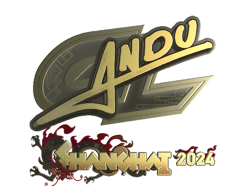 Gold Sticker - aNdu (Gold) | Shanghai 2024