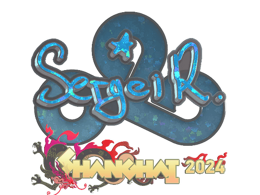 Glitter Sticker - Ax1Le (Glitter) | Shanghai 2024