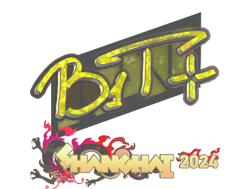 Glitter Sticker - b1t (Glitter) | Shanghai 2024