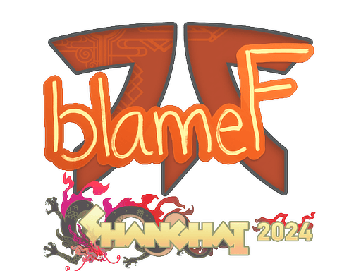 Sticker - blameF | Shanghai 2024