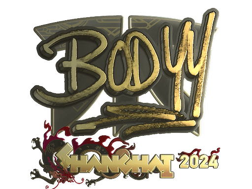 Gold Sticker - bodyy (Gold) | Shanghai 2024