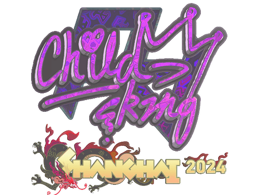 Holo Sticker - ChildKing (Holo) | Shanghai 2024