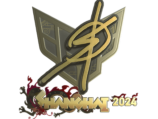 Gold Sticker - degster (Gold) | Shanghai 2024