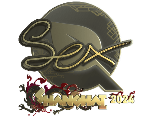 Gold Sticker - dexter (Gold) | Shanghai 2024