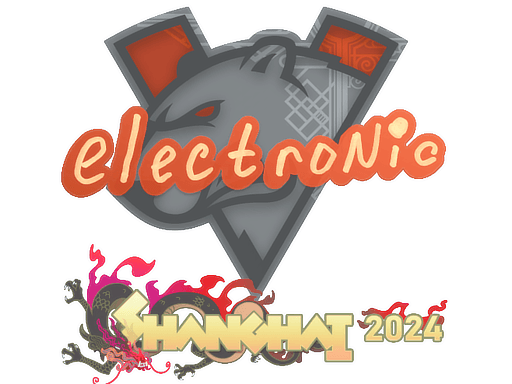 Sticker - electronic | Shanghai 2024