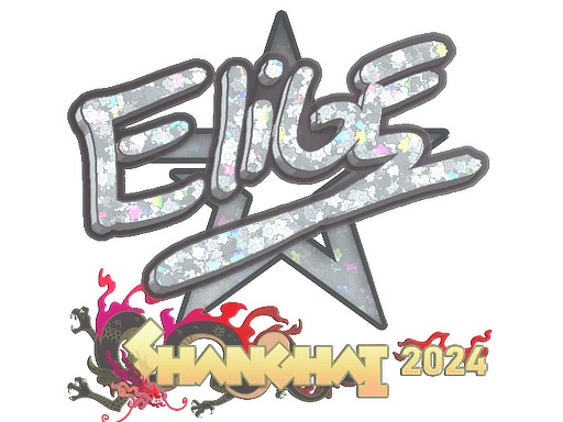 Glitter Sticker - EliGE (Glitter) | Shanghai 2024