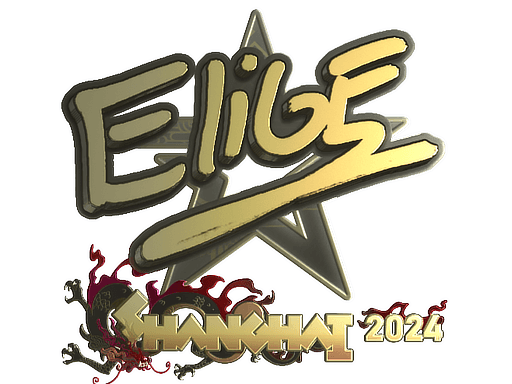 Gold Sticker - EliGE (Gold) | Shanghai 2024