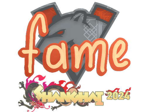 Sticker - fame | Shanghai 2024