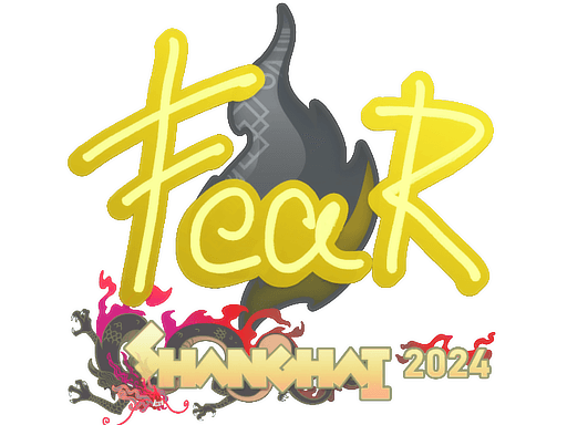 Sticker - fEAR | Shanghai 2024