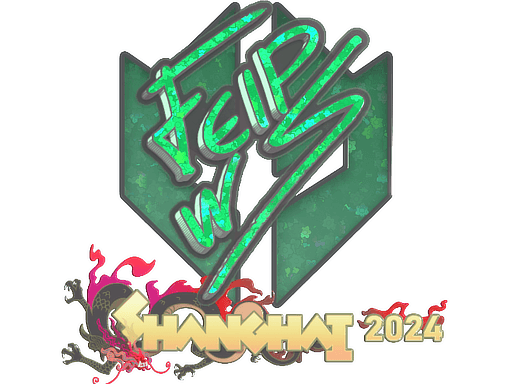 Glitter Sticker - felps (Glitter) | Shanghai 2024