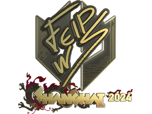 Gold Sticker - felps (Gold) | Shanghai 2024