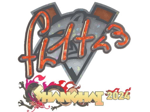 Glitter Sticker - FL1T (Glitter) | Shanghai 2024