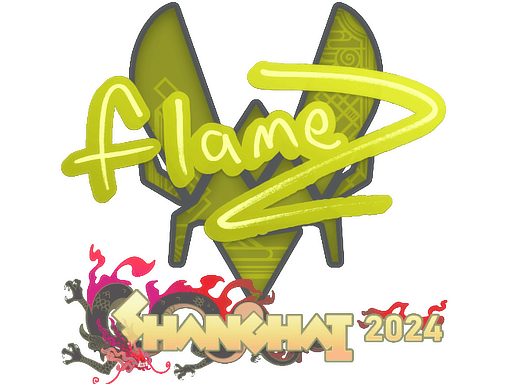 Sticker - FlameZ | Shanghai 2024