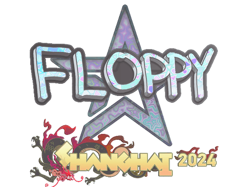 Holo Sticker - floppy (Holo) | Shanghai 2024