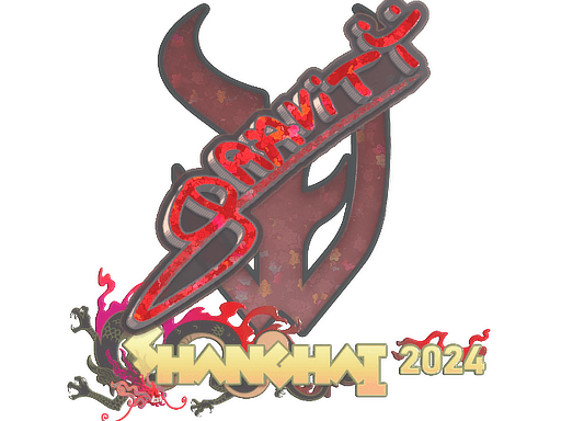 Glitter Sticker - Graviti (Glitter) | Shanghai 2024