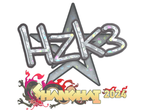 Glitter Sticker - hallzerk (Glitter) | Shanghai 2024