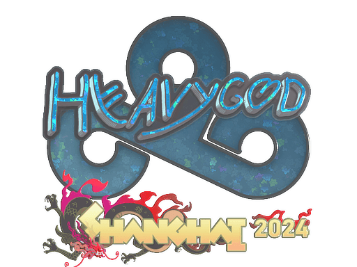 Glitter Sticker - Heavygod (Glitter) | Shanghai 2024