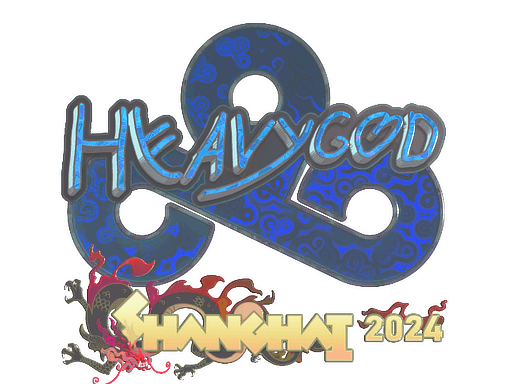 Holo Sticker - Heavygod (Holo) | Shanghai 2024