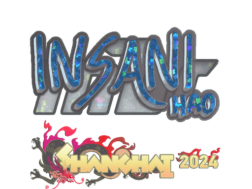 Glitter Sticker - insani (Glitter) | Shanghai 2024