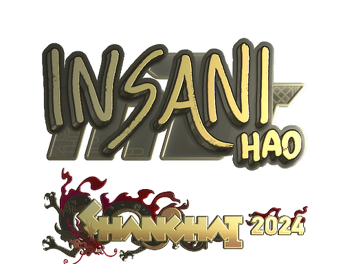 Gold Sticker - insani (Gold) | Shanghai 2024