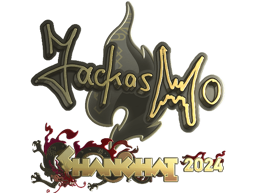 Gold Sticker - jackasmo (Gold) | Shanghai 2024