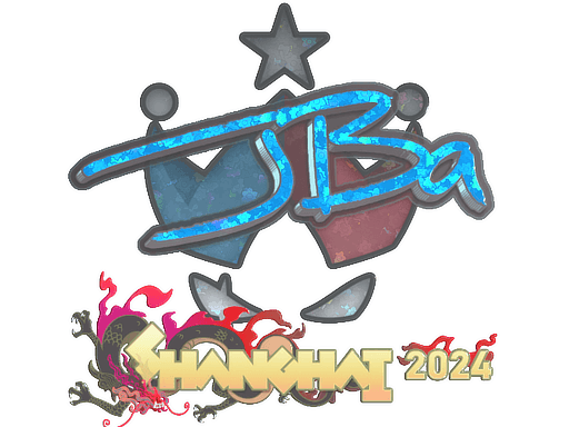 Glitter Sticker - JBa (Glitter) | Shanghai 2024