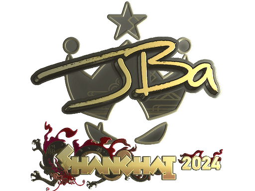 Gold Sticker - JBa (Gold) | Shanghai 2024