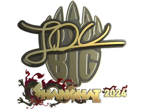 Gold Sticker - JDC (Gold) | Shanghai 2024