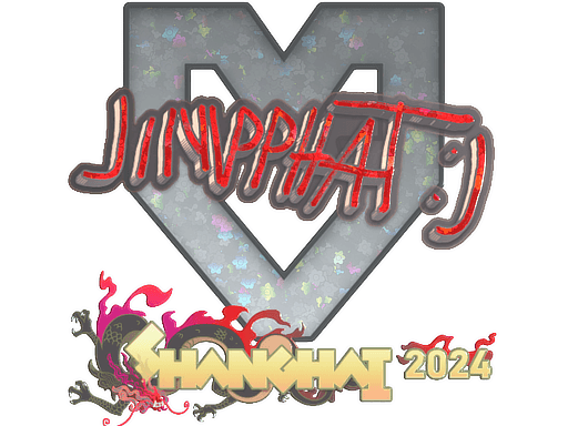 Glitter Sticker - Jimpphat (Glitter) | Shanghai 2024