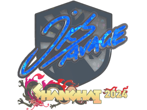 Glitter Sticker - jks (Glitter) | Shanghai 2024