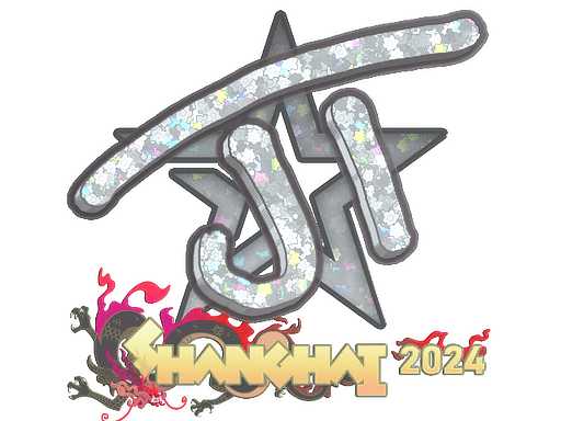 Glitter Sticker - JT (Glitter) | Shanghai 2024