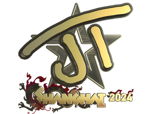 Gold Sticker - JT (Gold) | Shanghai 2024