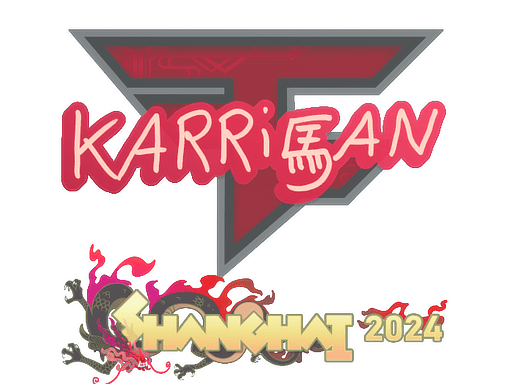 Sticker - karrigan | Shanghai 2024