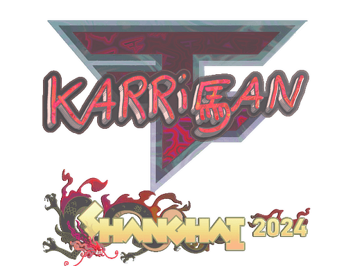 Holo Sticker - karrigan (Holo) | Shanghai 2024