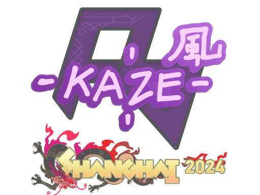 Sticker - Kaze | Shanghai 2024