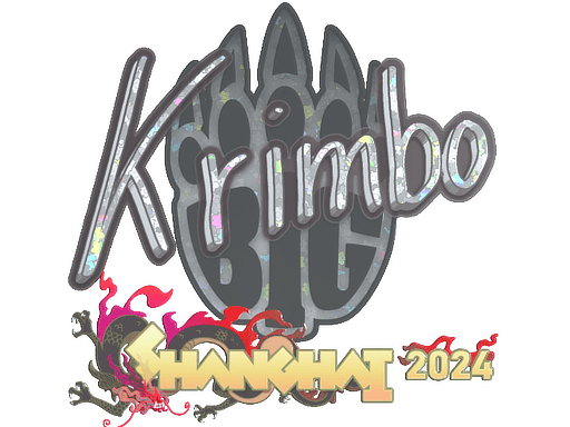 Glitter Sticker - Krimbo (Glitter) | Shanghai 2024