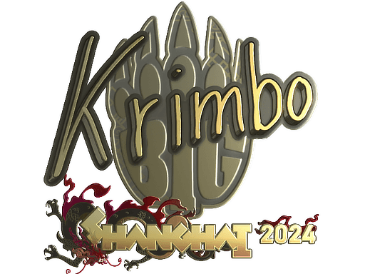 Gold Sticker - Krimbo (Gold) | Shanghai 2024