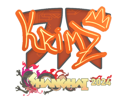 Sticker - KRIMZ | Shanghai 2024