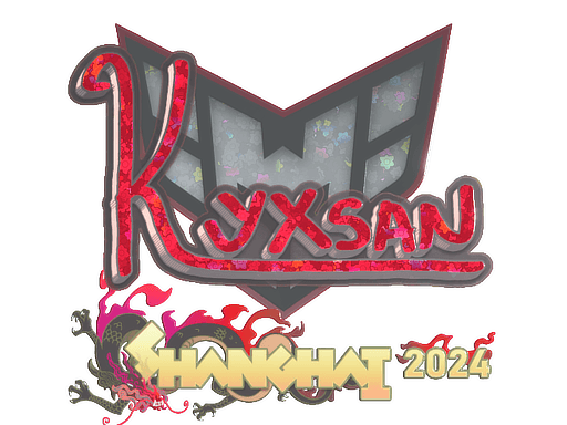 Glitter Sticker - kyxsan (Glitter) | Shanghai 2024