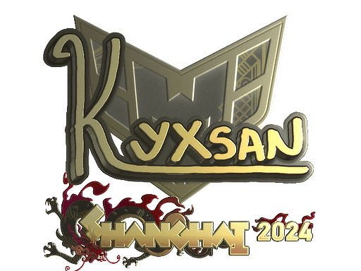 Gold Sticker - kyxsan (Gold) | Shanghai 2024