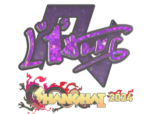 Glitter Sticker - L1haNg (Glitter) | Shanghai 2024