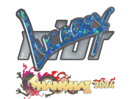 Glitter Sticker - Lucaozy (Glitter) | Shanghai 2024