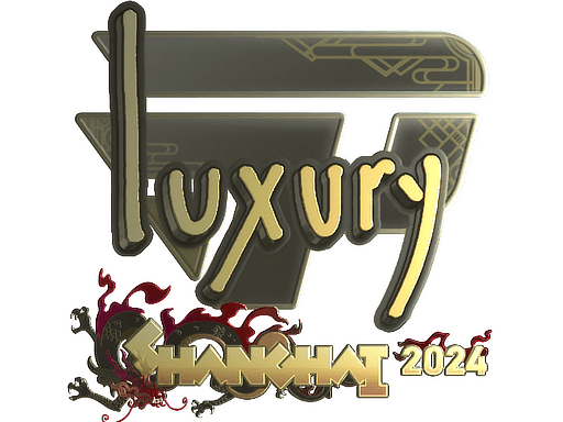 Gold Sticker - lux (Gold) | Shanghai 2024