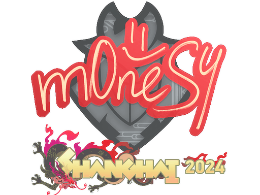 Sticker - m0NESY | Shanghai 2024