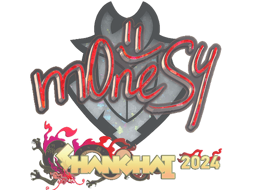 Glitter Sticker - m0NESY (Glitter) | Shanghai 2024