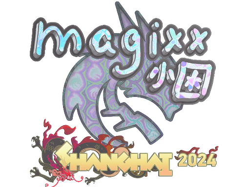 Holo Sticker - magixx (Holo) | Shanghai 2024